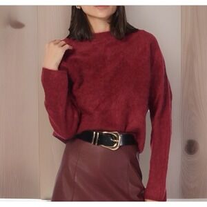 Cami NYC Sweater Niall 100% Cashmere Pullover Crewneck Relaxed Women XS $395